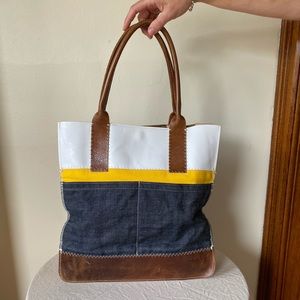 GRAF LANTZ • TOTE (CANVAS, DENIM & LEATHER)
